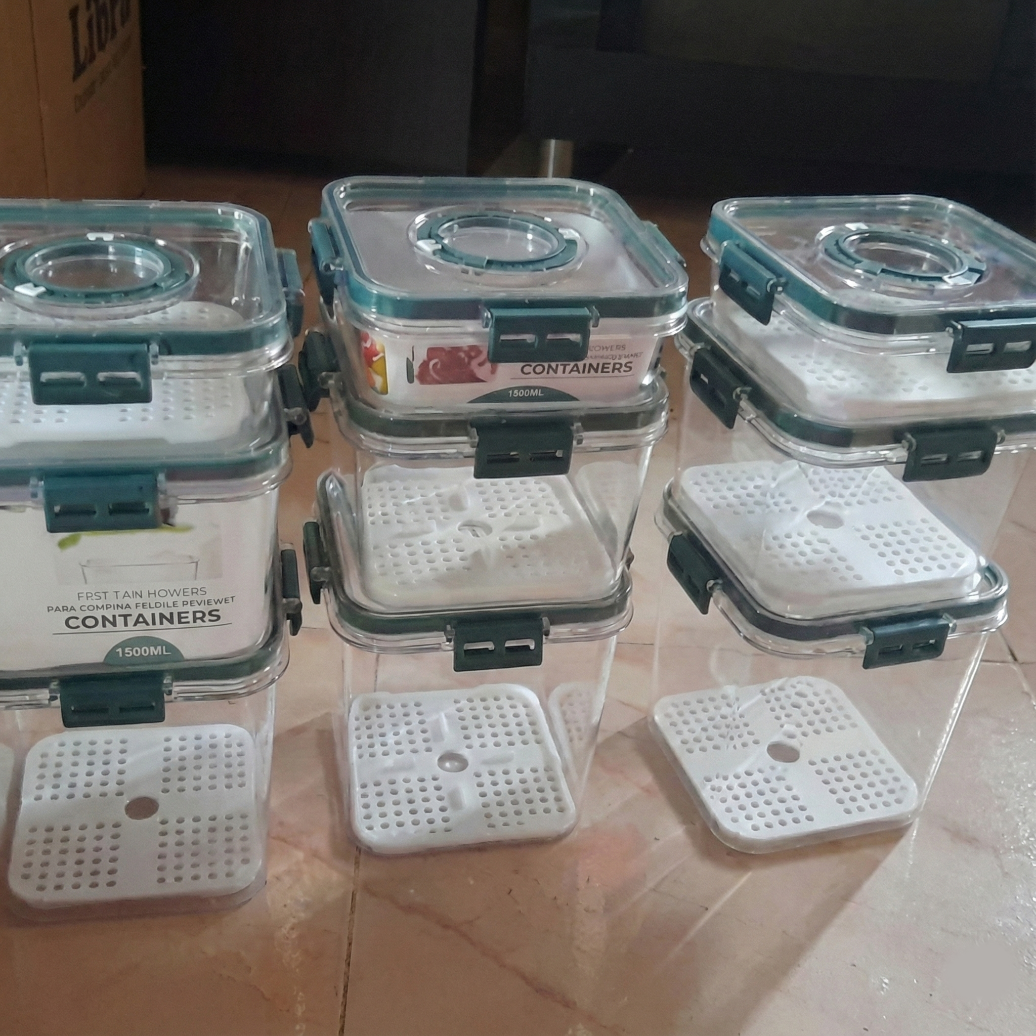 Kit de potes da cliente Maria